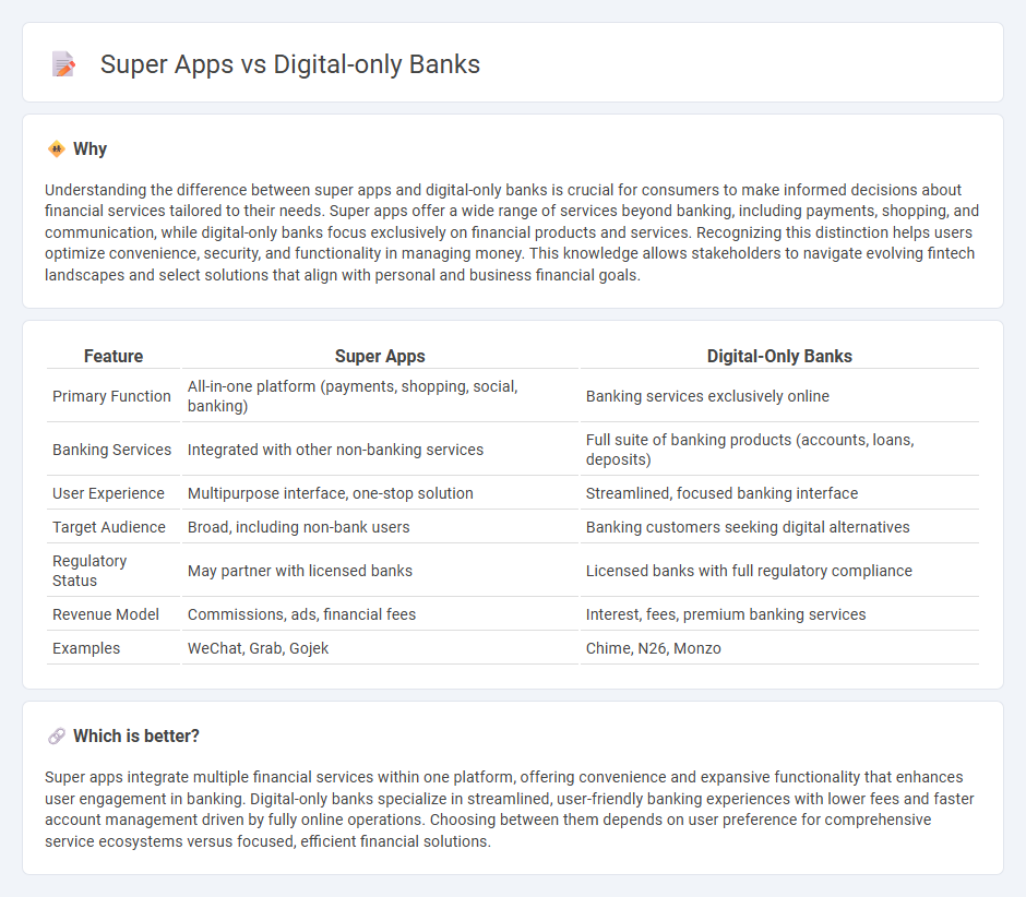 Super Apps vs Digital-Only Banks in Banking