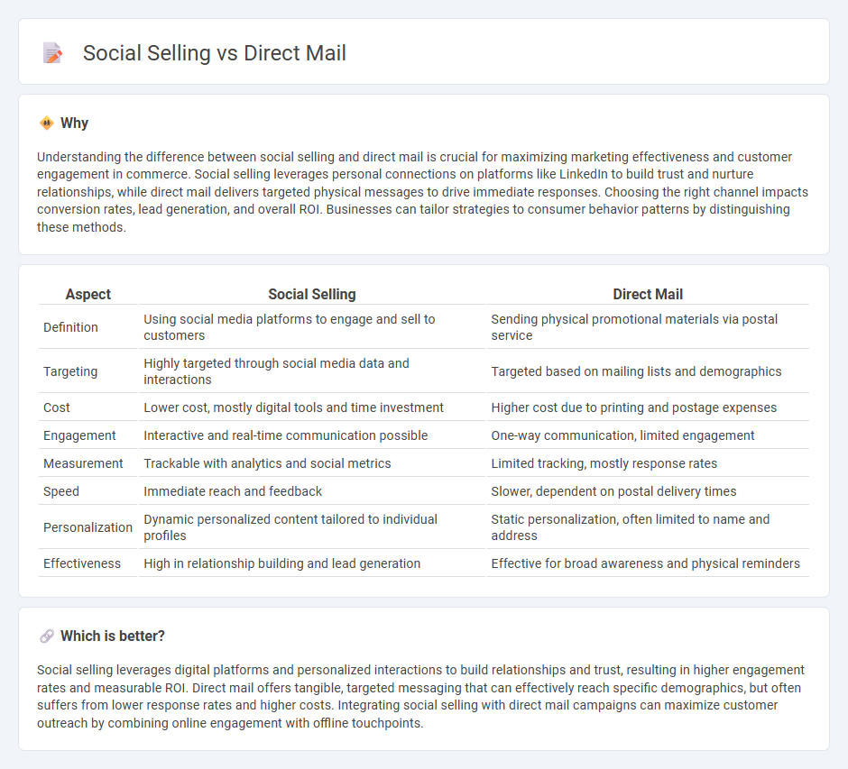 Social Selling vs Direct Mail in Commerce
