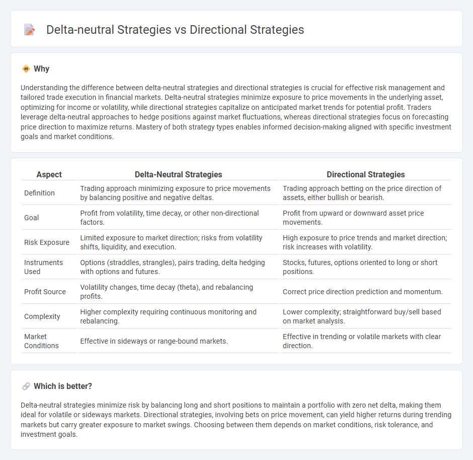 Delta-Neutral Strategies vs Directional Strategies in Trading