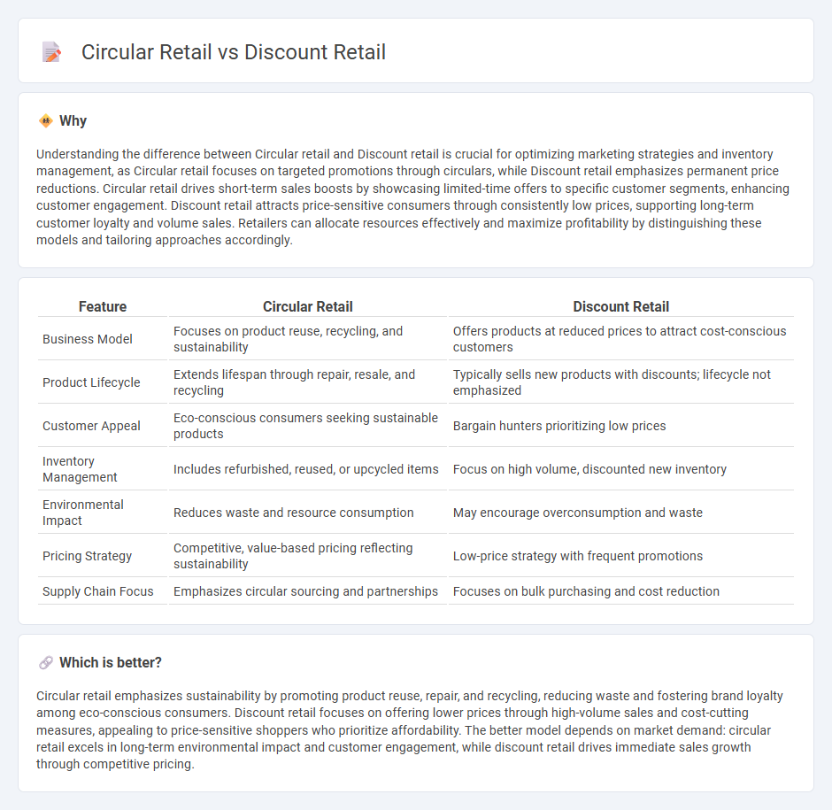 Circular Retail vs Discount Retail in Retail