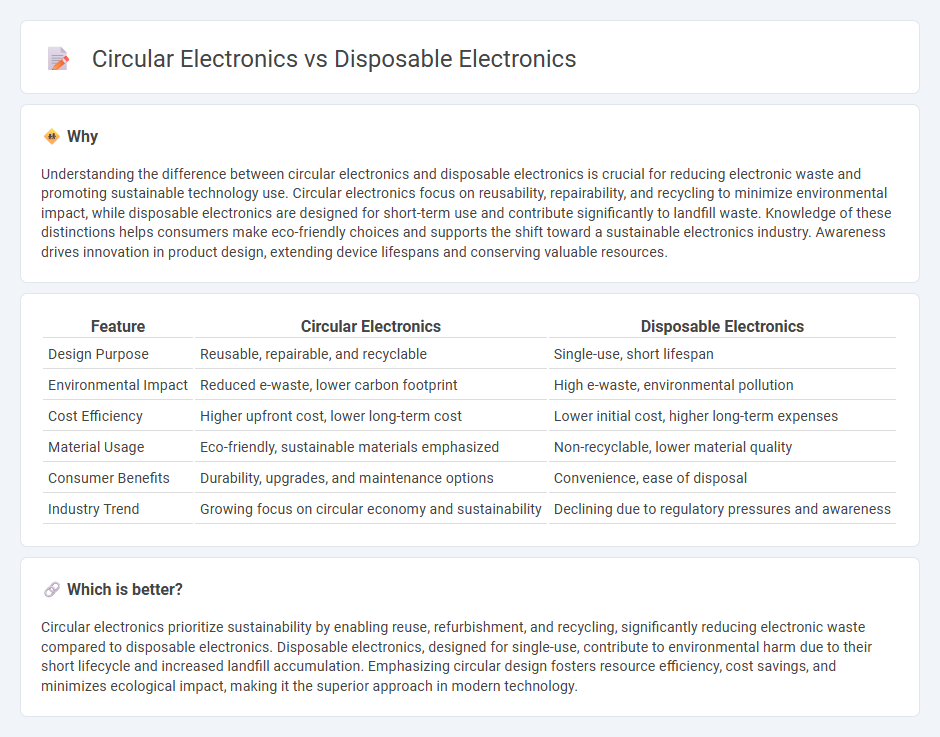 Circular Electronics vs Disposable Electronics in Technology