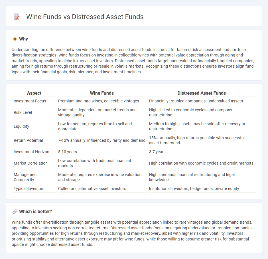 Wine Funds vs Distressed Asset Funds in Investment