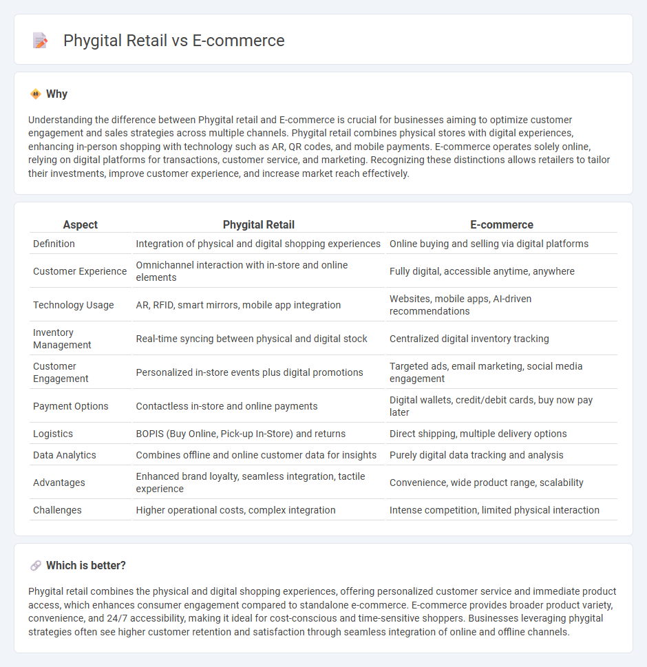Phygital Retail vs E-Commerce in Retail