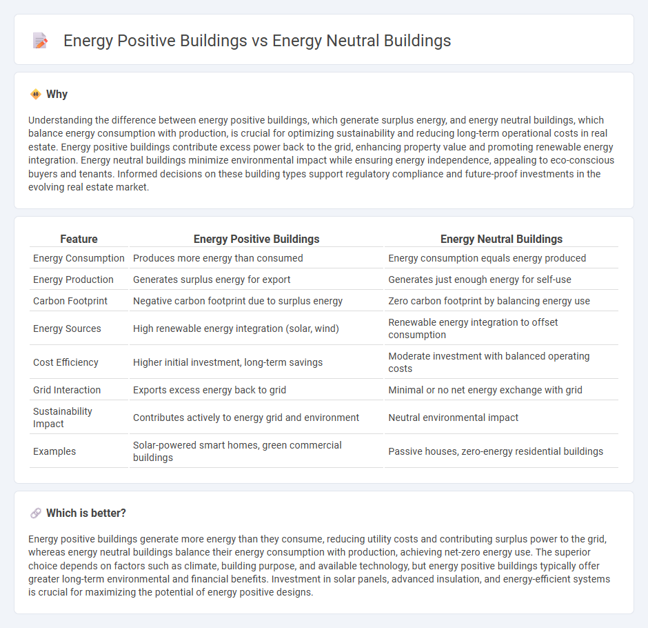 Energy Positive Buildings vs Energy Neutral Buildings in Real Estate