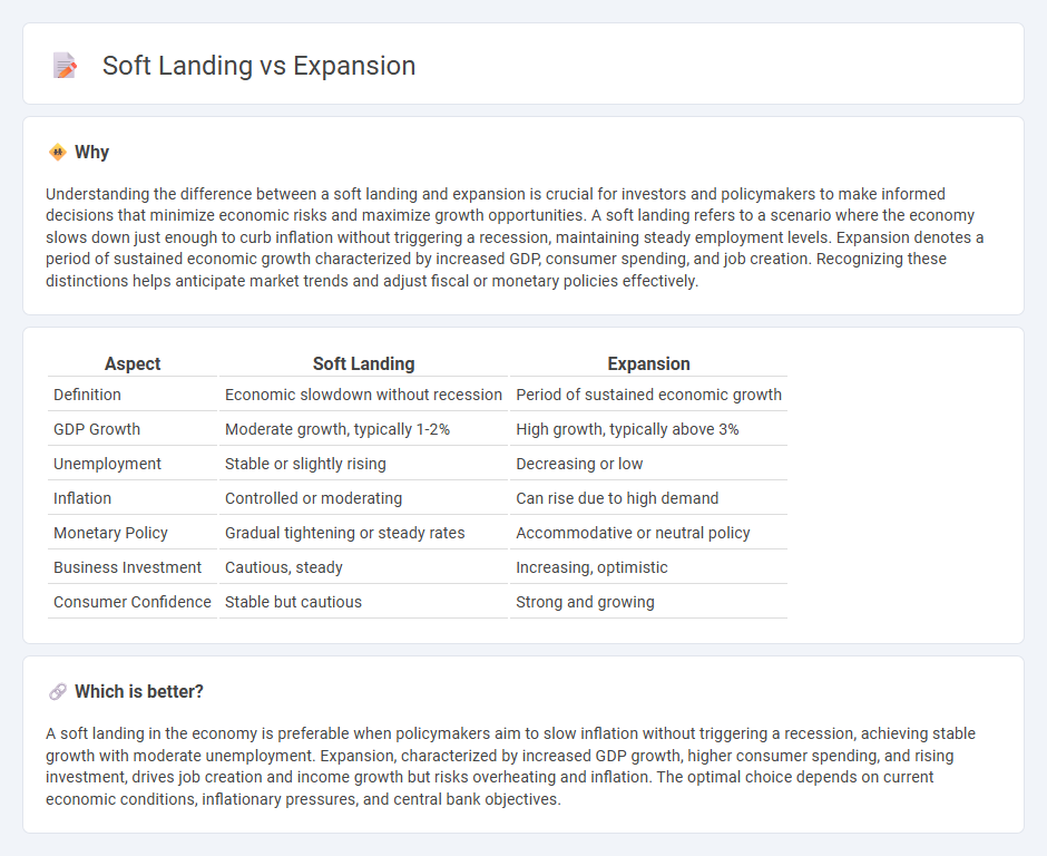 Soft Landing vs Expansion in Economy