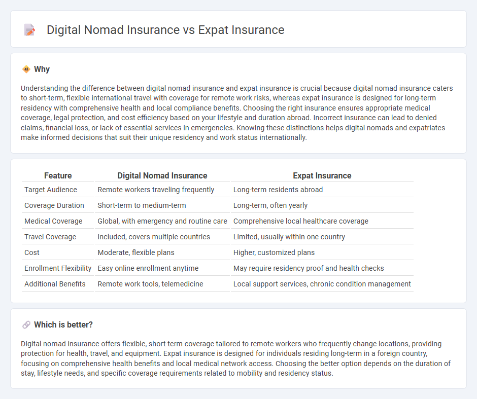 Digital Nomad Insurance vs Expat Insurance in Insurance