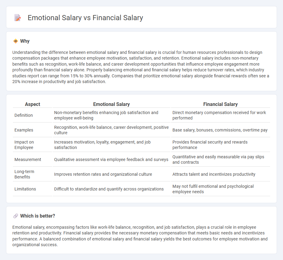 Emotional Salary vs Financial Salary in Human Resources
