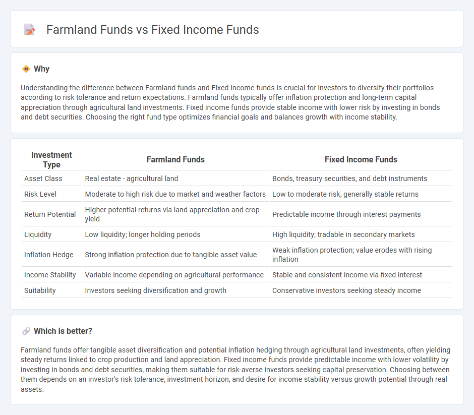 Farmland Funds vs Fixed Income Funds in Investment