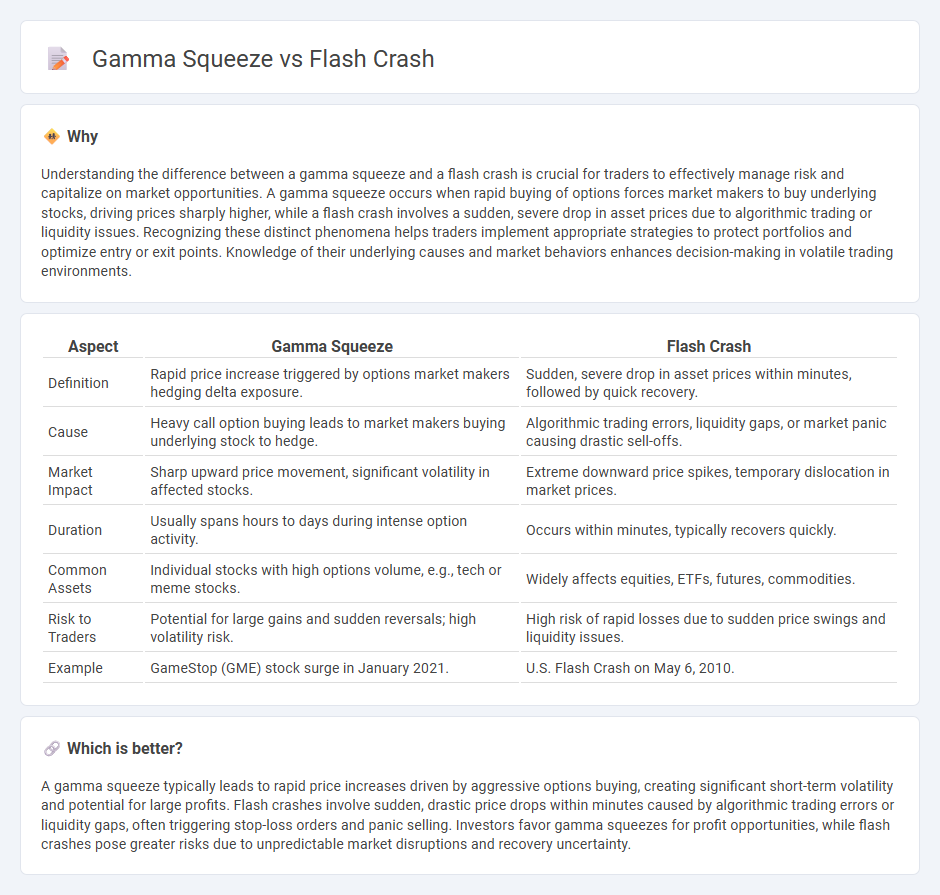 Gamma Squeeze vs Flash Crash in Trading