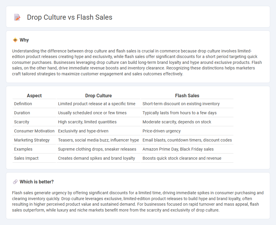 Drop Culture vs Flash Sales in Commerce