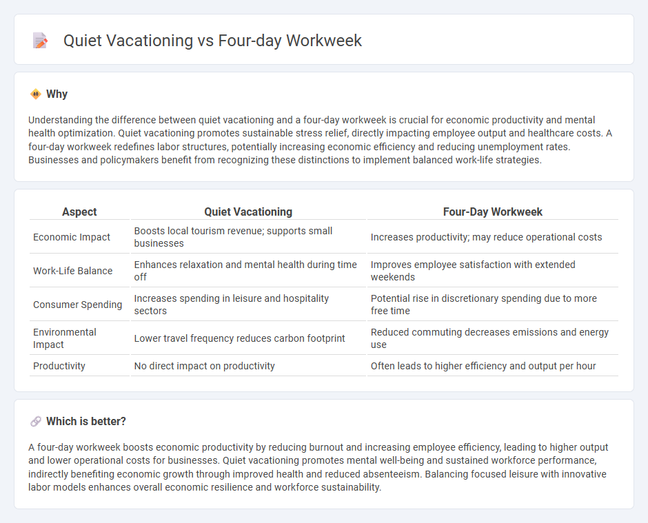 Quiet Vacationing vs Four-Day Workweek in Economy