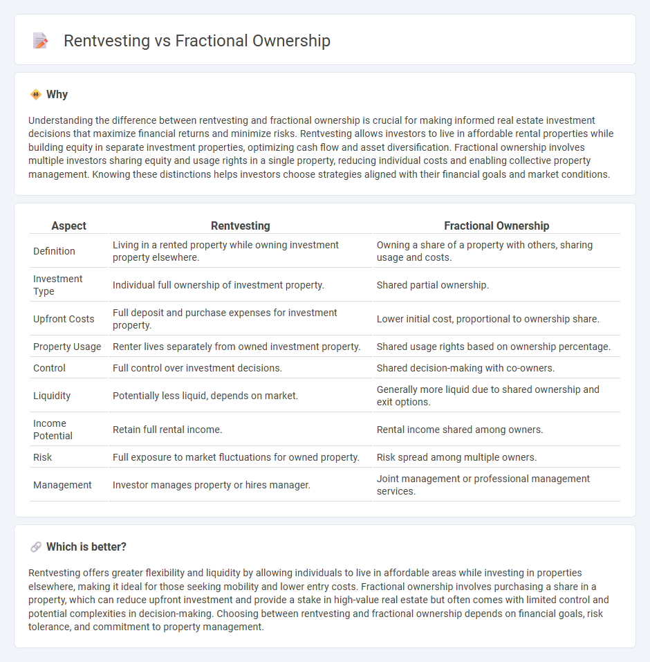 Rentvesting vs Fractional Ownership in Economy