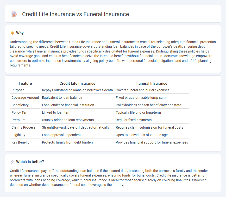 Credit Life Insurance vs Funeral Insurance in Insurance