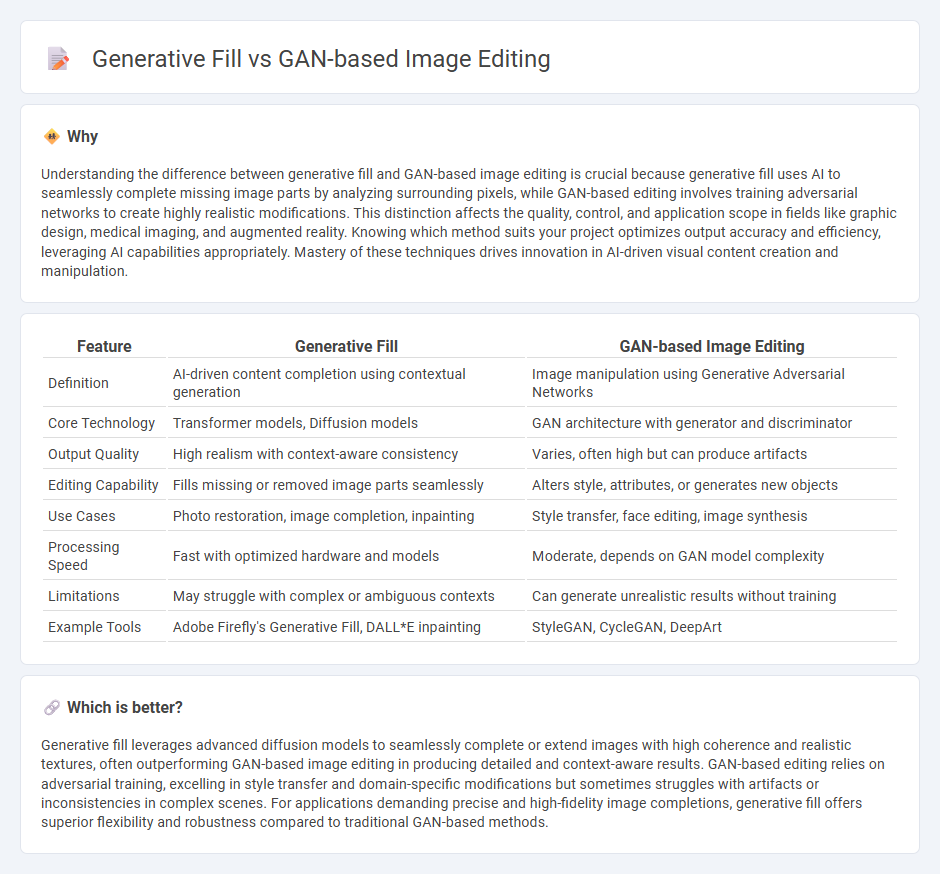 Generative Fill vs Gan-Based Image Editing in Technology