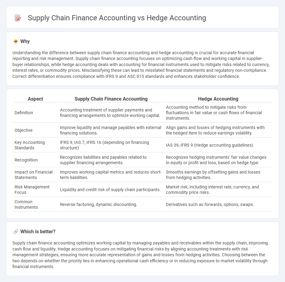 Supply Chain Finance Accounting vs Hedge Accounting in Accounting