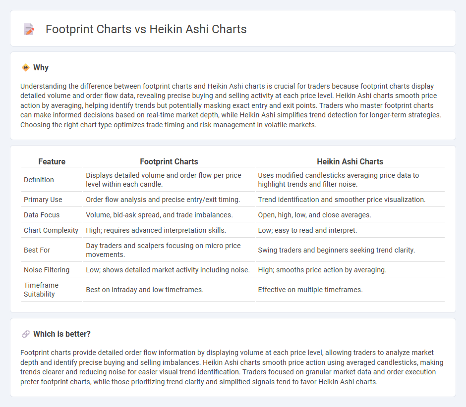 Footprint Charts vs Heikin Ashi Charts in Trading