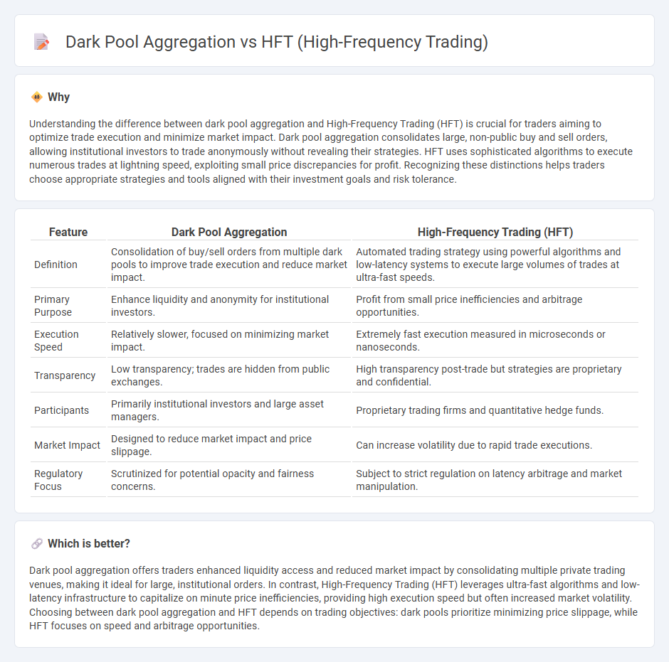 Dark Pool Aggregation vs Hft (High-Frequency Trading) in Trading