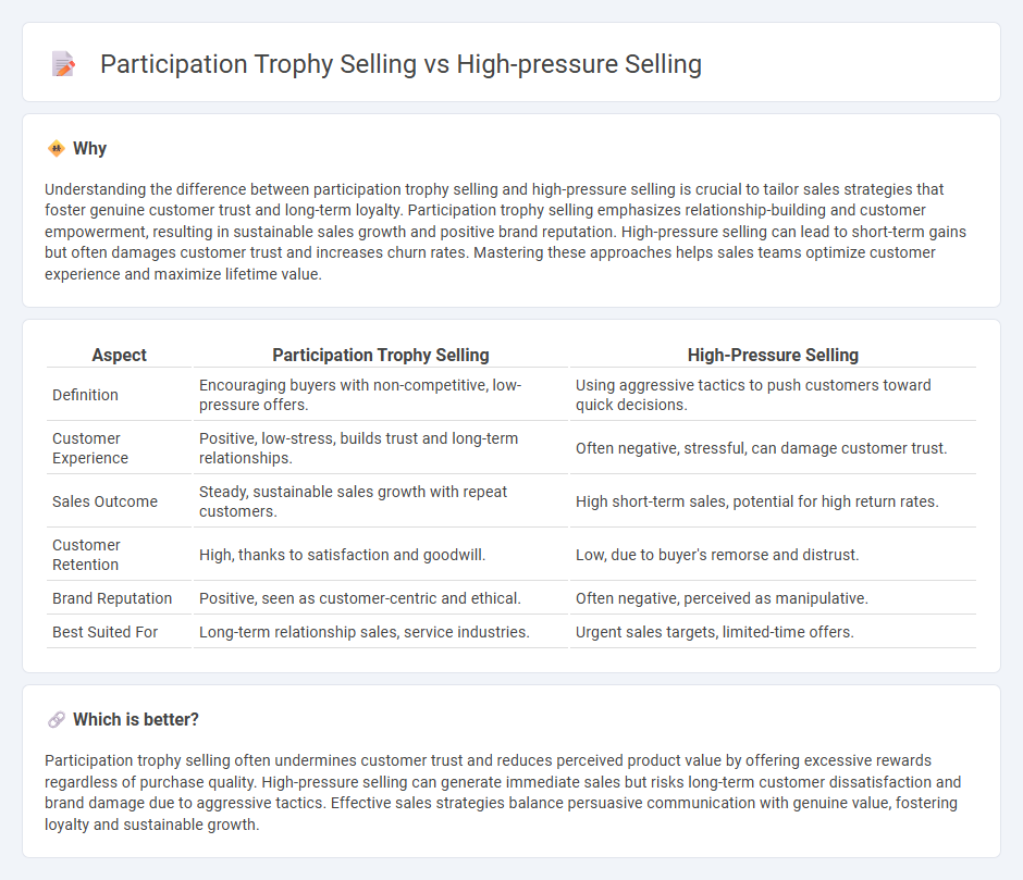 Participation Trophy Selling vs High-Pressure Selling in Sales
