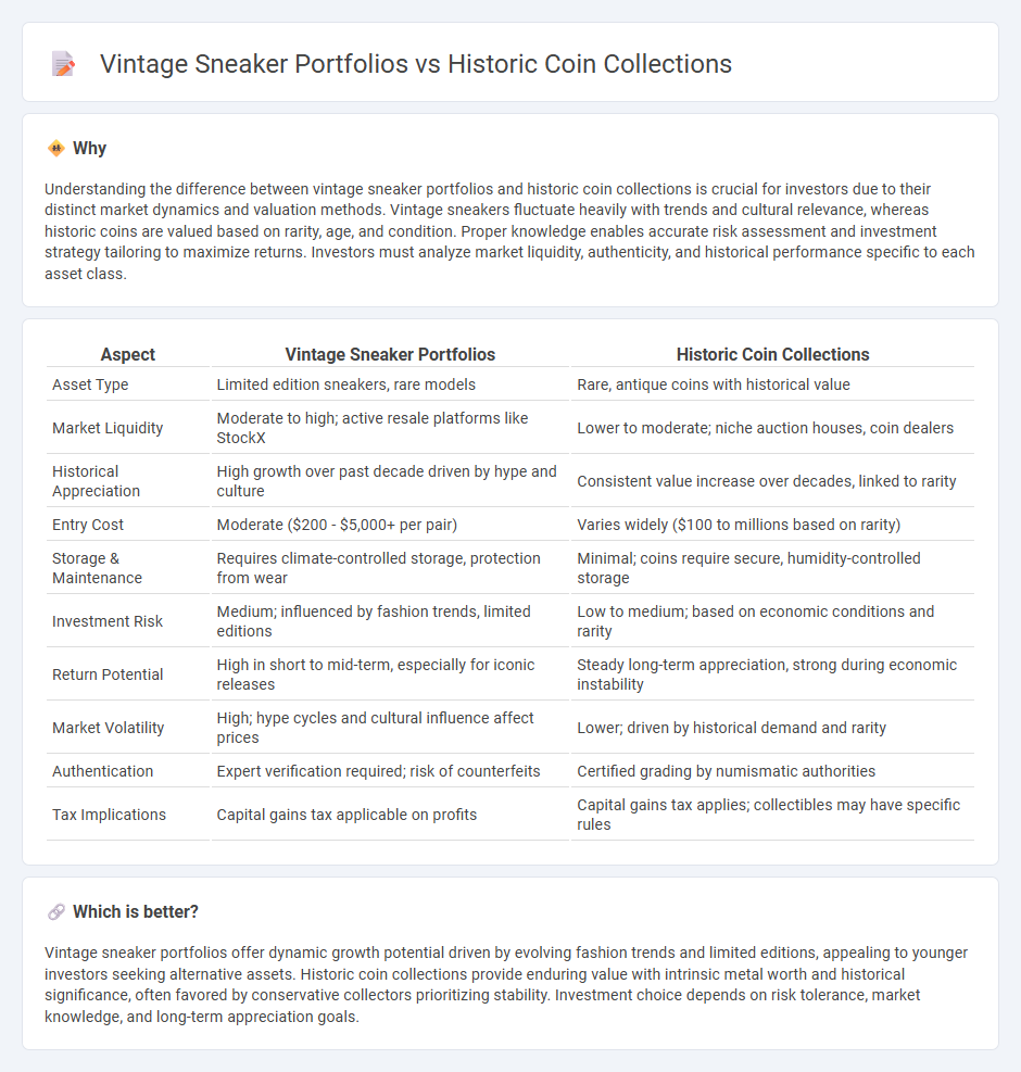 Vintage Sneaker Portfolios vs Historic Coin Collections in Investment
