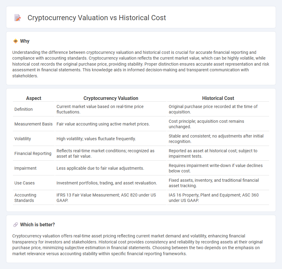 Cryptocurrency Valuation vs Historical Cost in Accounting