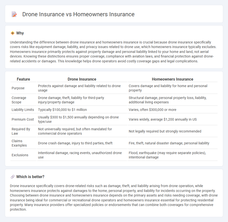 Drone Insurance vs Homeowners Insurance in Insurance