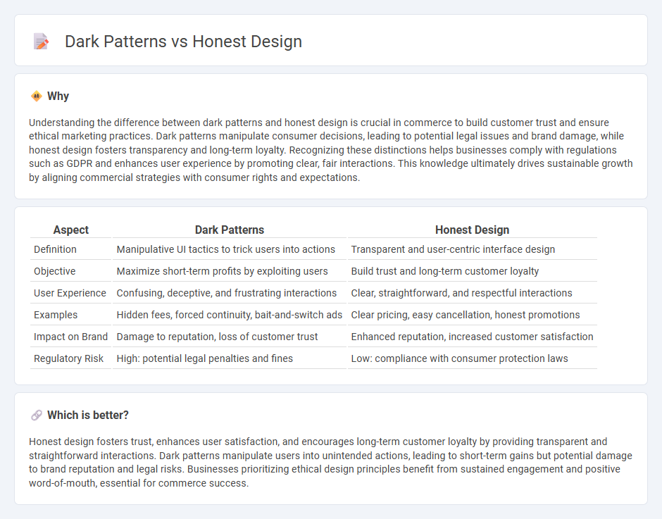 Dark Patterns vs Honest Design in Commerce