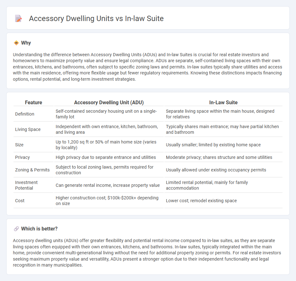 Accessory Dwelling Units vs In-Law Suite in Real Estate