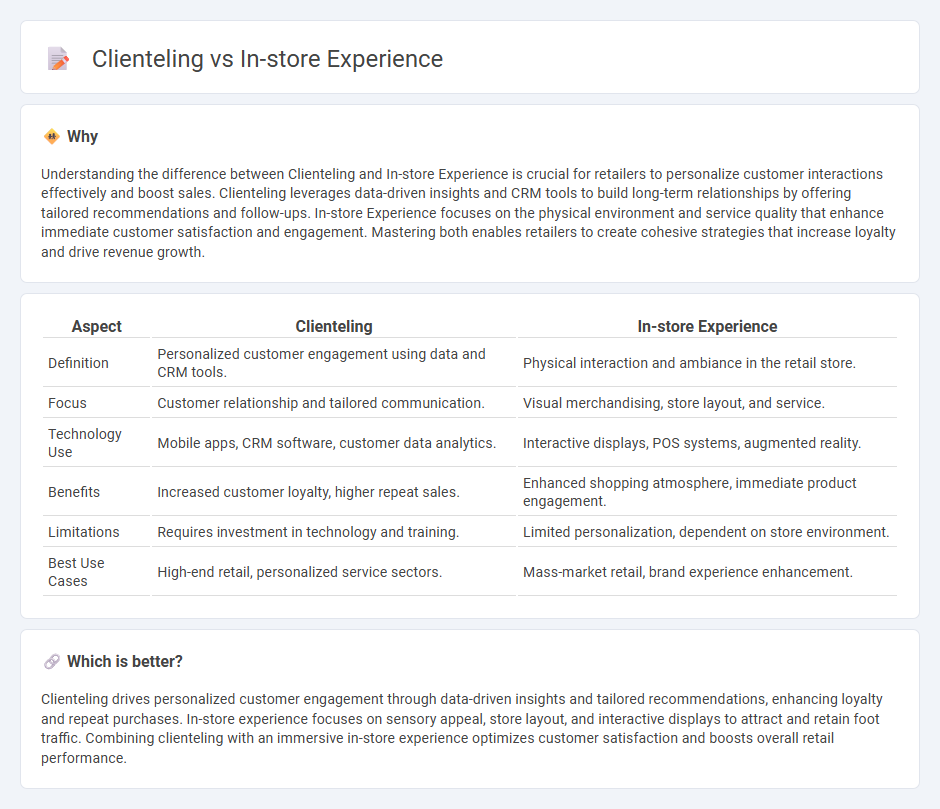 Clienteling vs In-Store Experience in Retail
