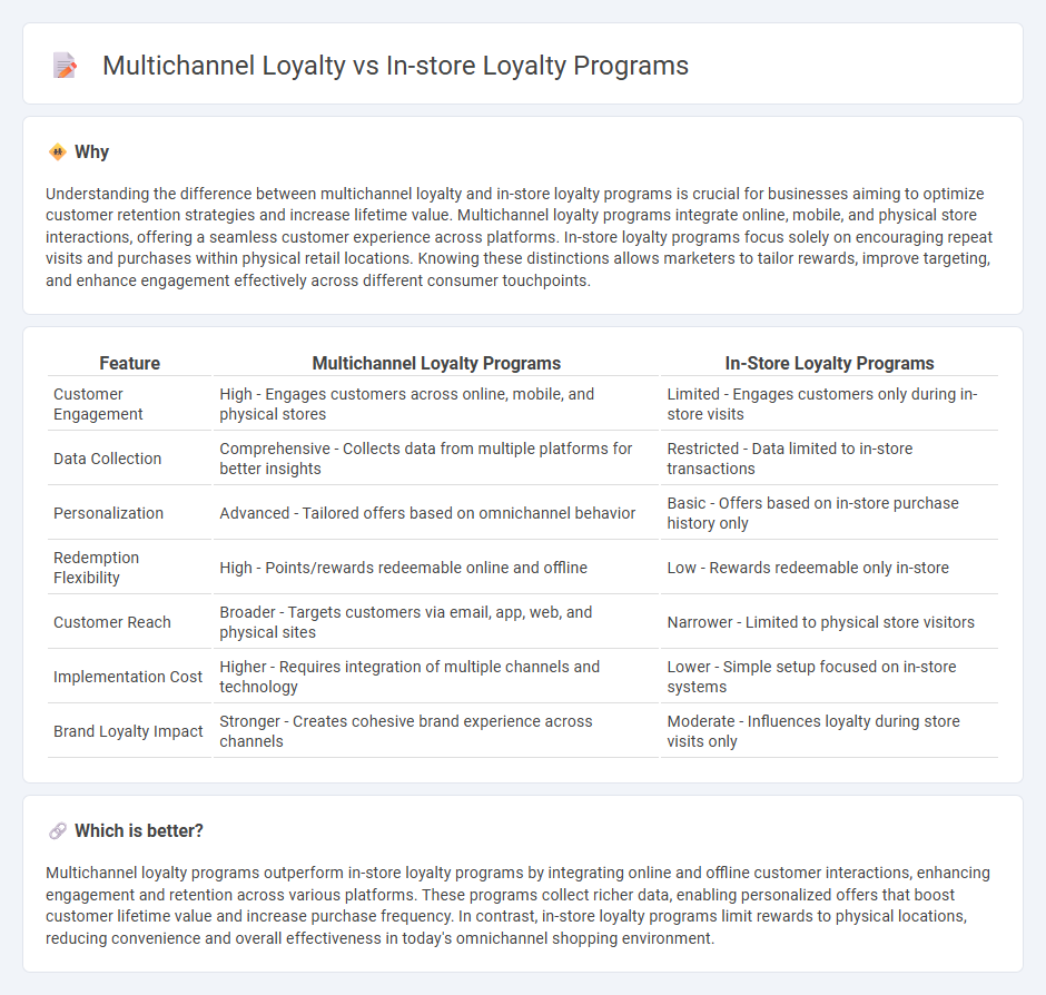 Multichannel Loyalty vs In-Store Loyalty Programs in Commerce