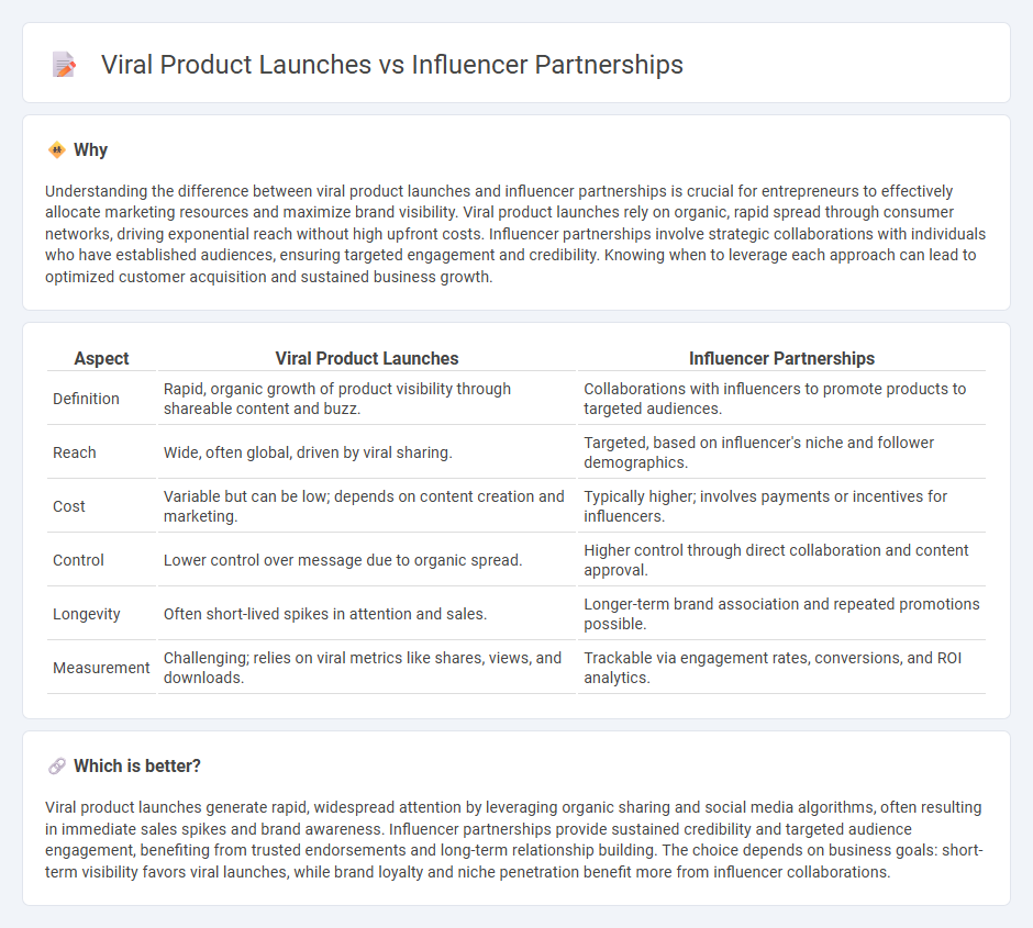 Viral Product Launches vs Influencer Partnerships in Entrepreneurship