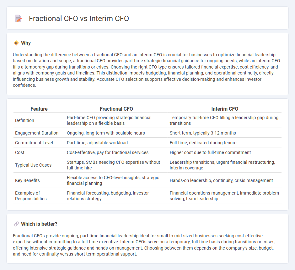 Fractional Cfo vs Interim Cfo in Accounting