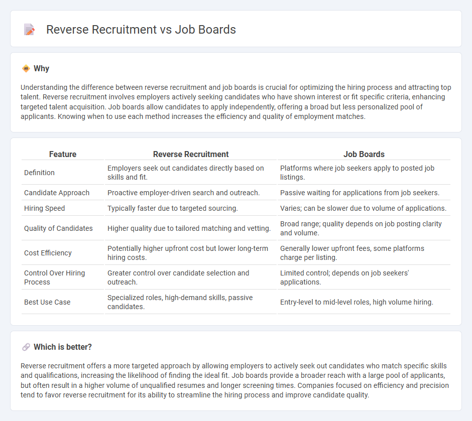 Reverse Recruitment vs Job Boards in Employment