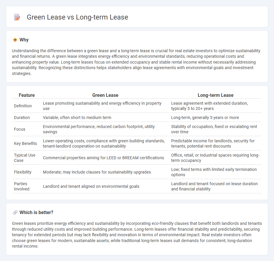 Green Lease vs Long-Term Lease in Real Estate