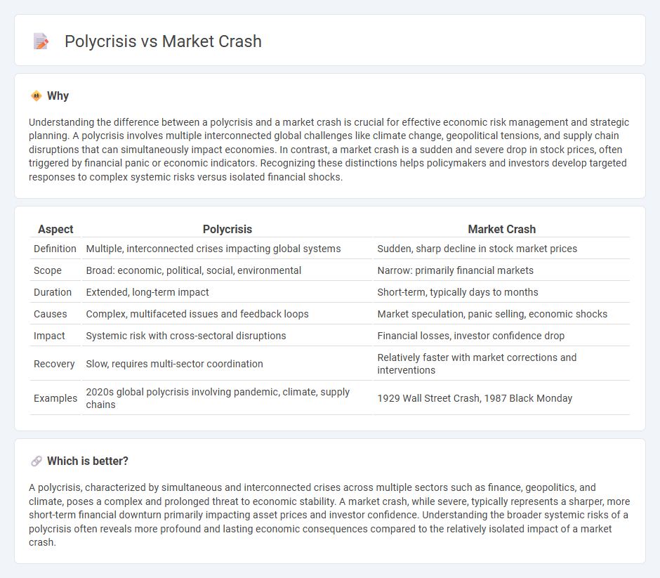 Polycrisis vs Market Crash in Economy
