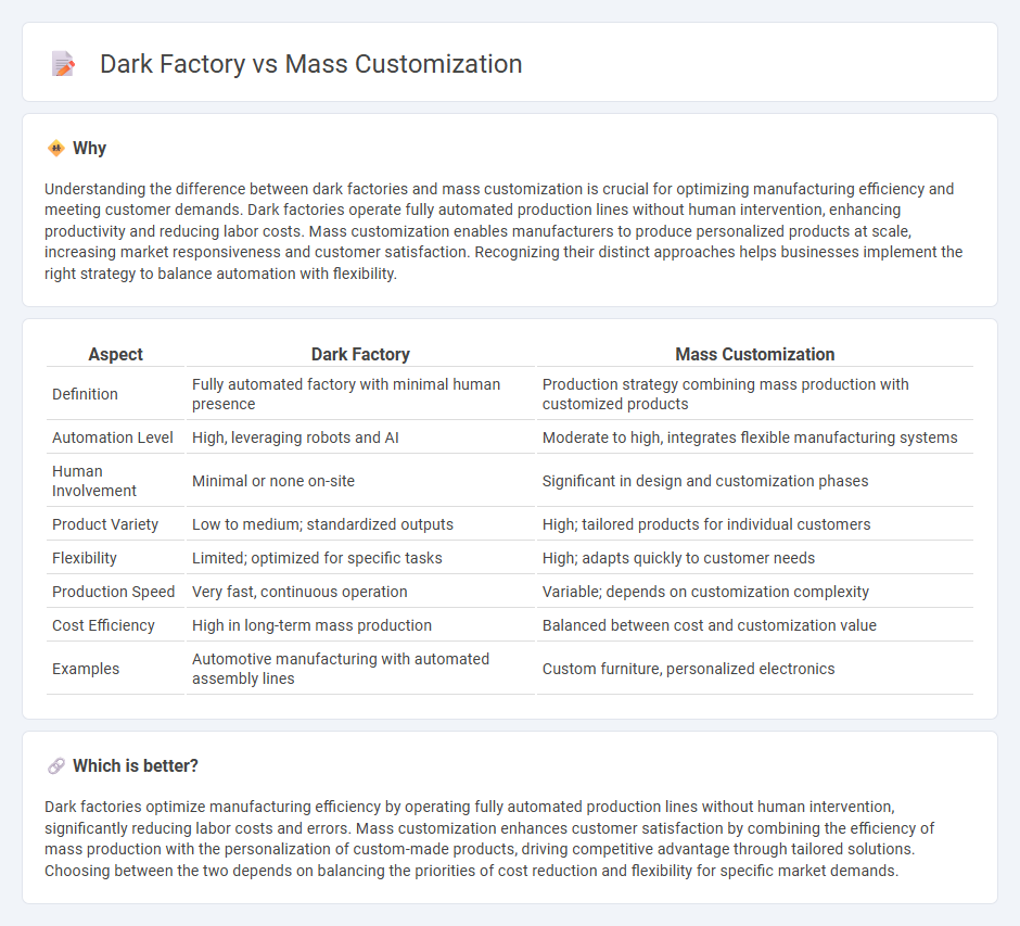 Dark Factory vs Mass Customization in Manufacturing