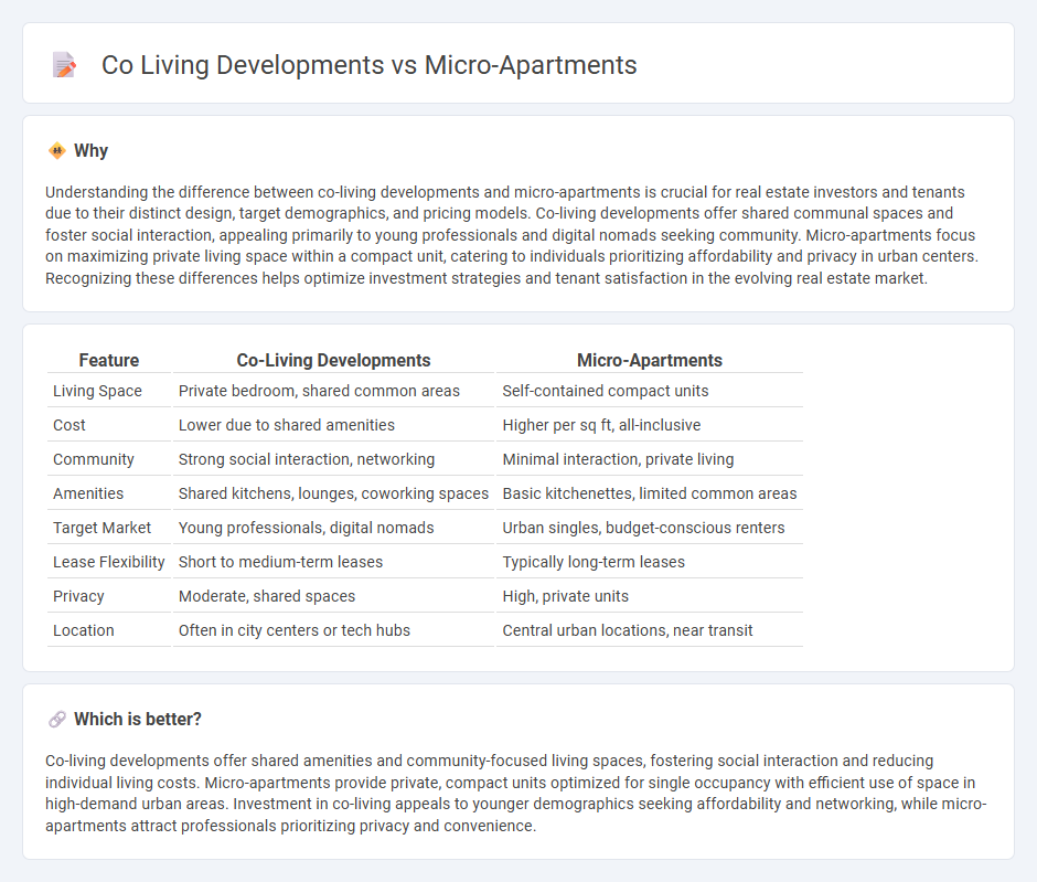 Co Living Developments vs Micro-Apartments in Real Estate