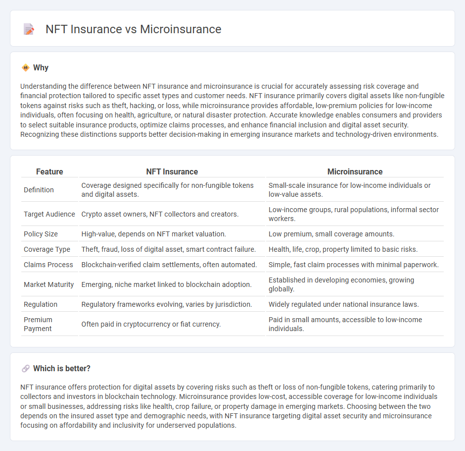 Nft Insurance vs Microinsurance in Insurance