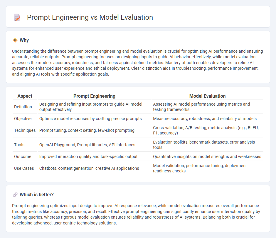 Prompt Engineering vs Model Evaluation in Technology