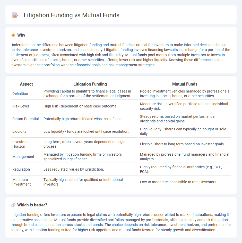 Litigation Funding vs Mutual Funds in Investment