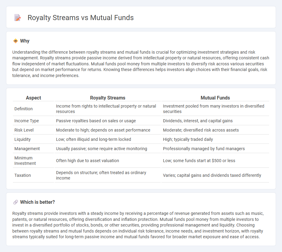 Royalty Streams vs Mutual Funds in Investment