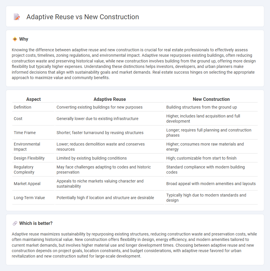 Adaptive Reuse vs New Construction in Real Estate