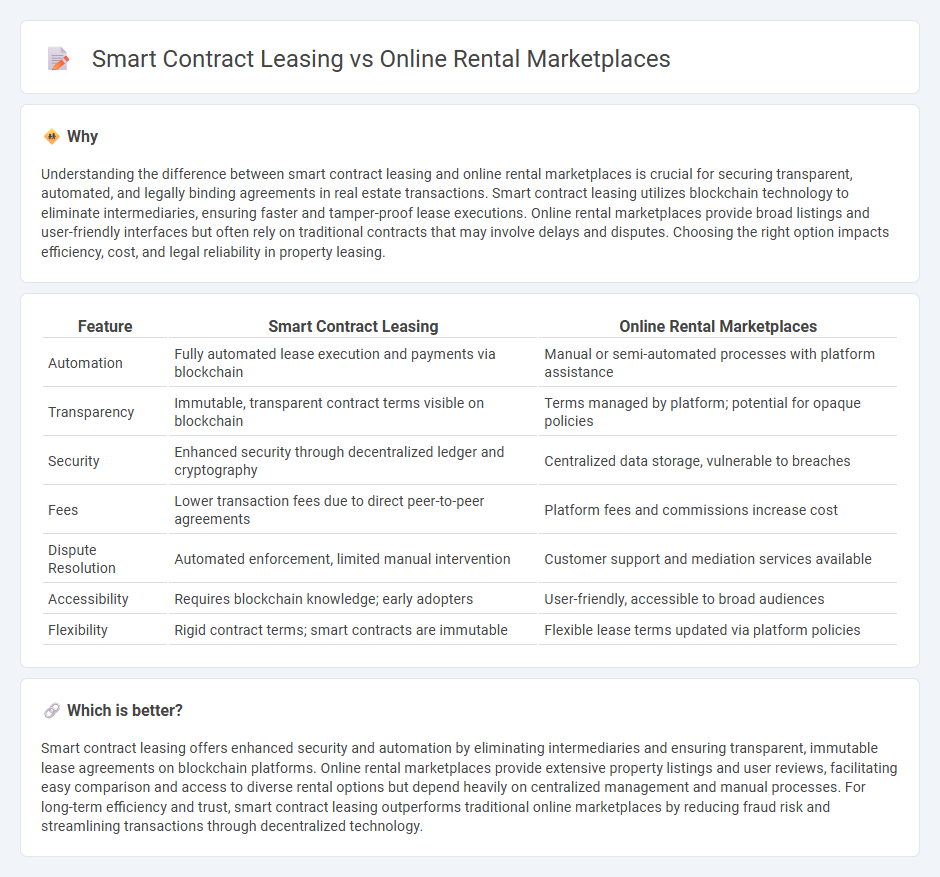 Smart Contract Leasing vs Online Rental Marketplaces in Real Estate