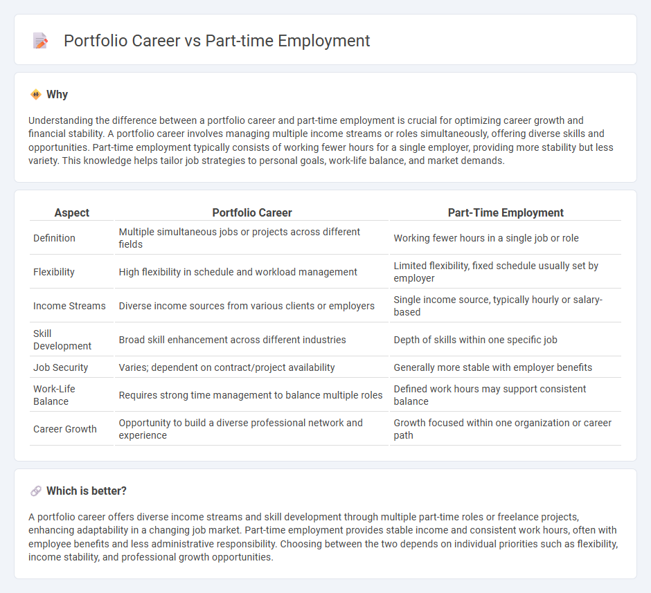 Portfolio Career vs Part-Time Employment in Employment