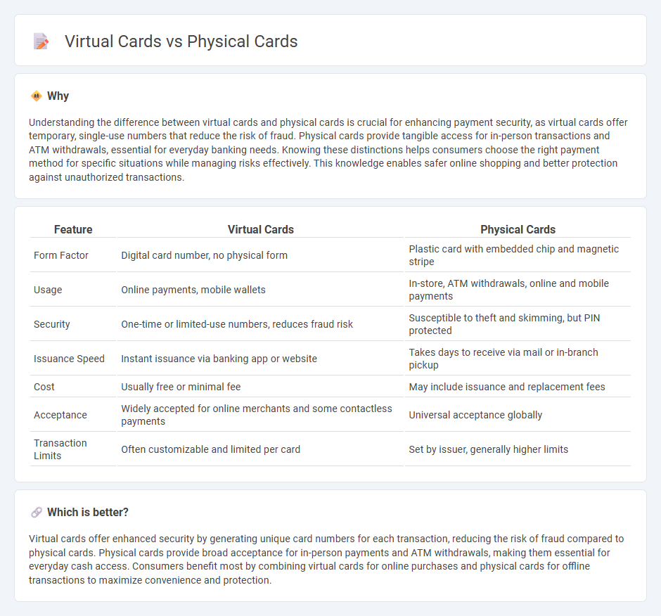 Virtual Cards vs Physical Cards in Banking