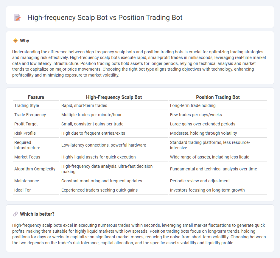 High-Frequency Scalp Bot vs Position Trading Bot in Trading