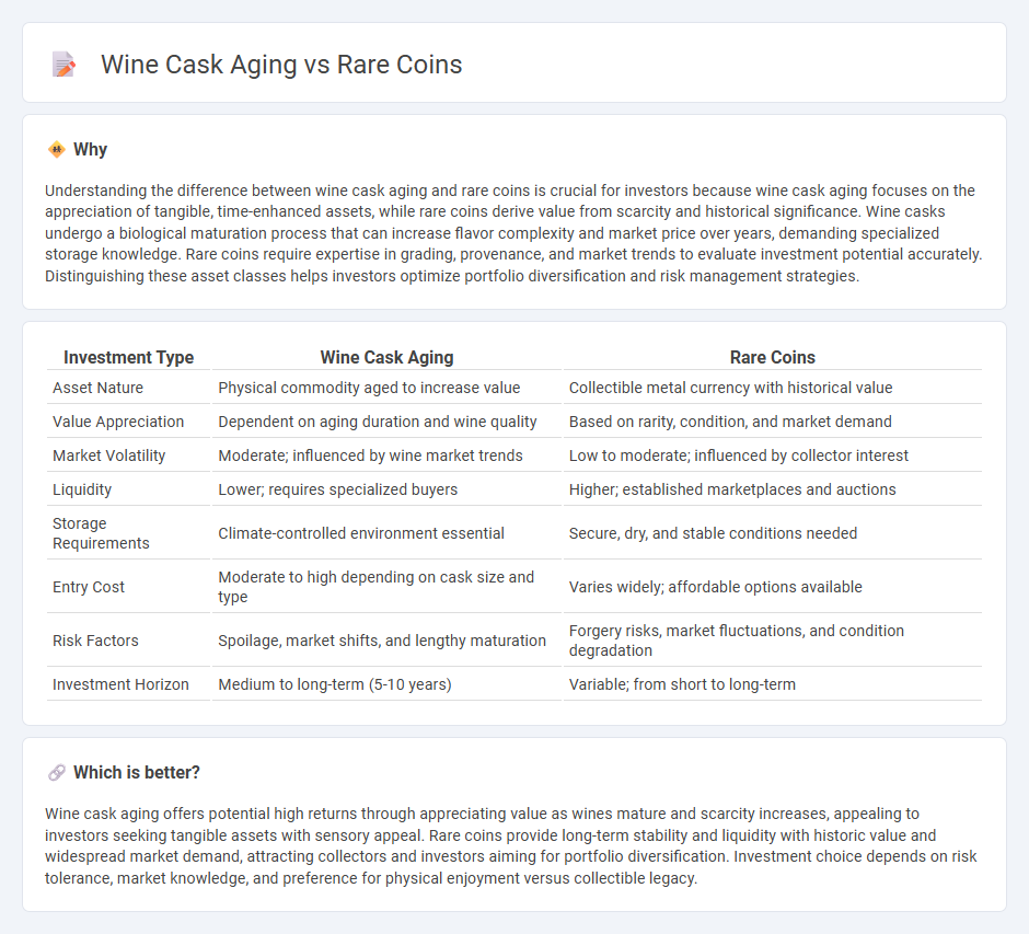 Wine Cask Aging vs Rare Coins in Investment