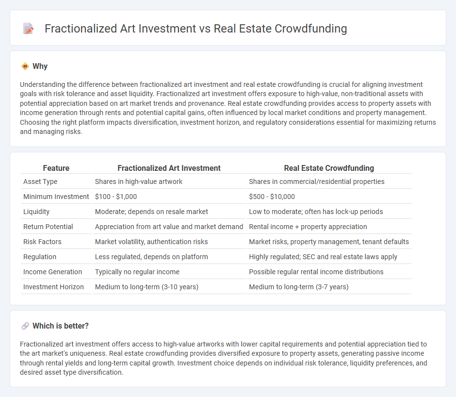 Fractionalized Art Investment vs Real Estate Crowdfunding in Investment