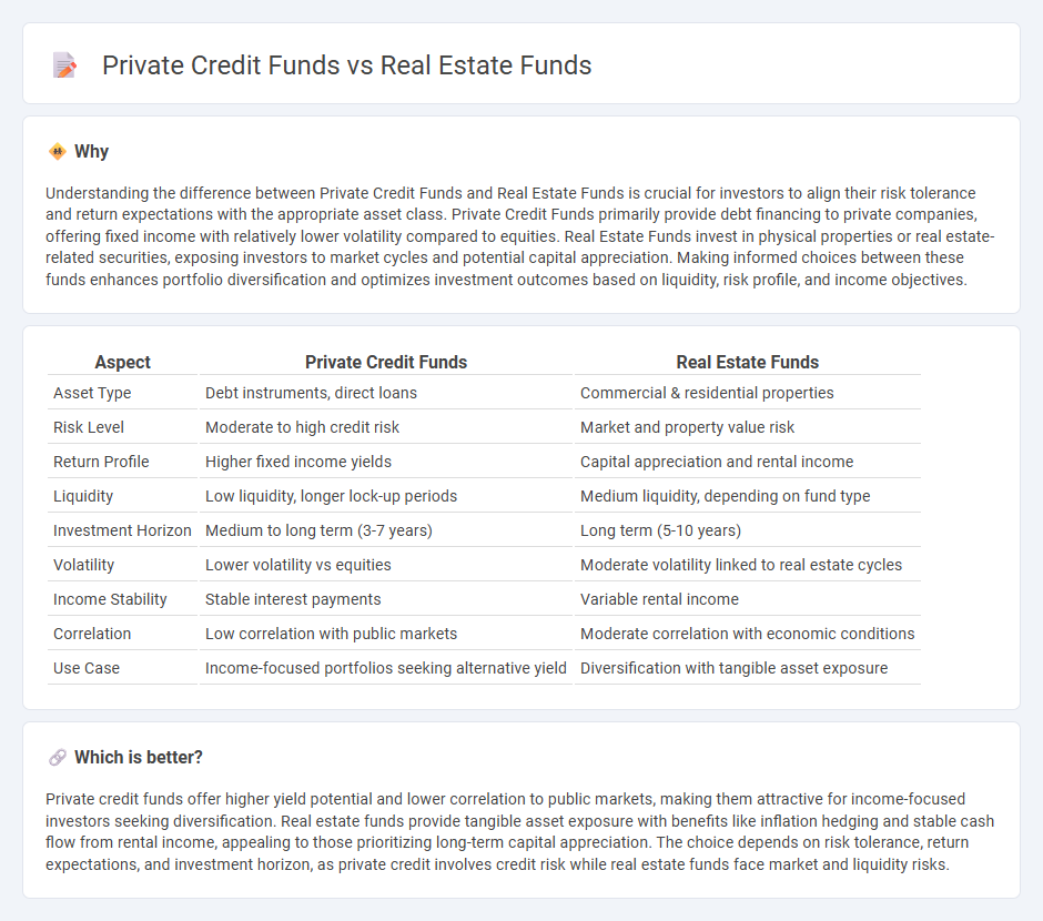 Private Credit Funds vs Real Estate Funds in Investment