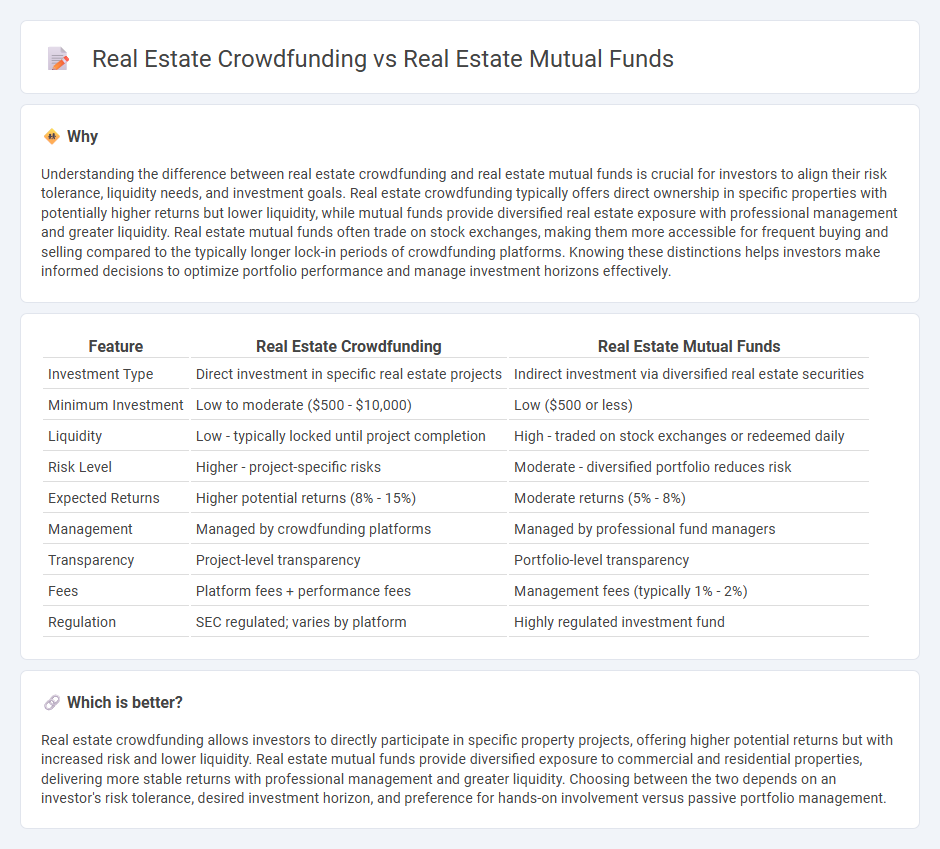 Real Estate Crowdfunding vs Real Estate Mutual Funds in Real Estate