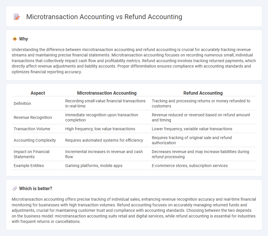Microtransaction Accounting vs Refund Accounting in Accounting